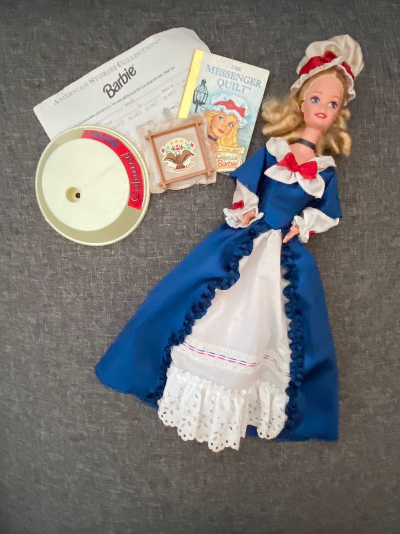 Colonial hot sale barbie value