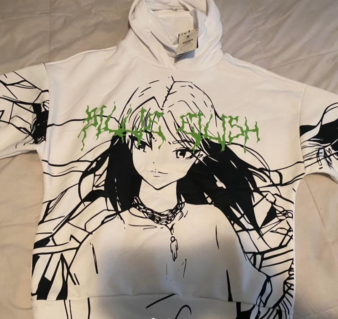 Billie eilish hotsell anime hoodie