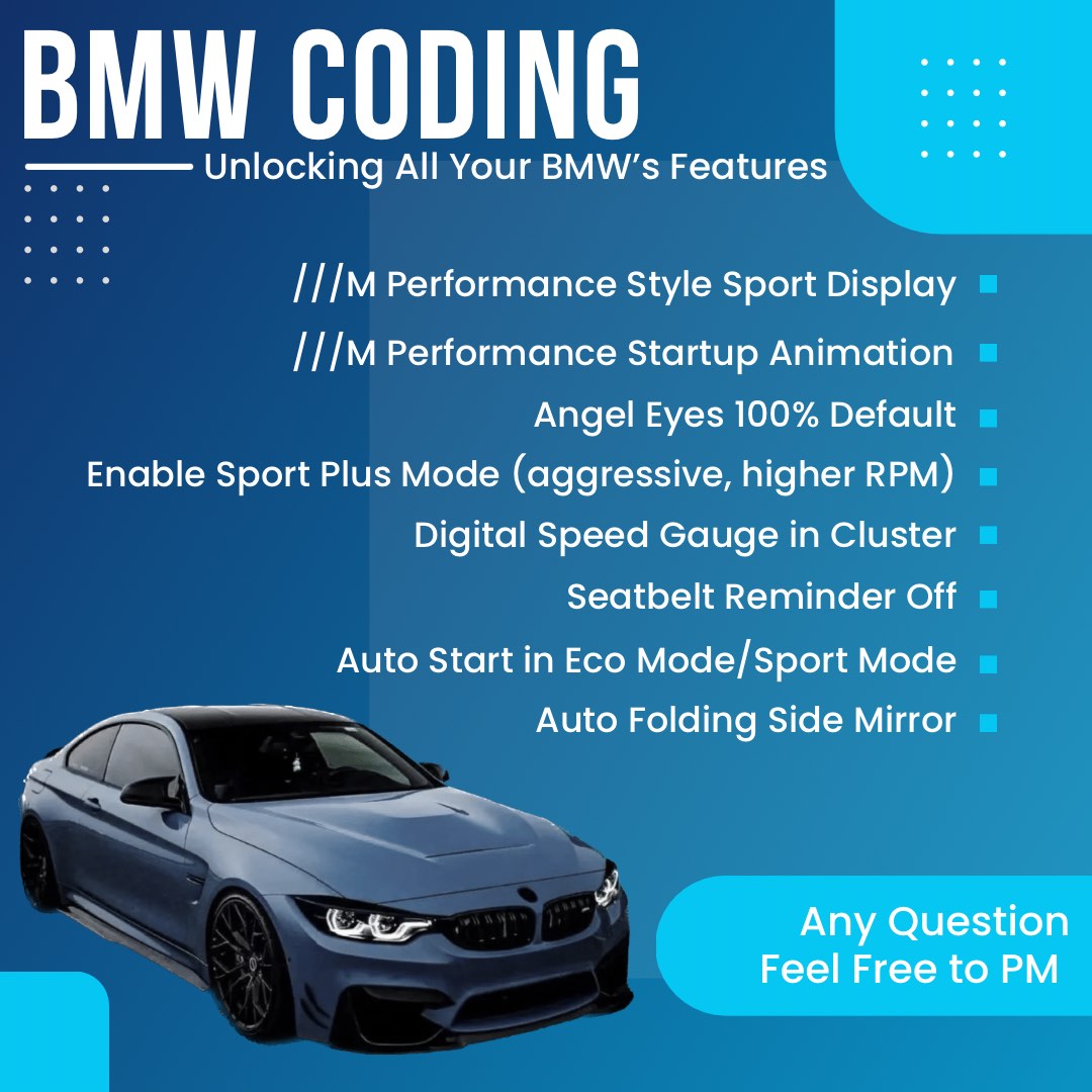 BimmerCode for BMW and MINI - Coding your BMW, MINI or Toyota Supra made  simple.