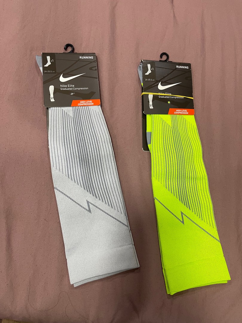 BNEW Nike Elite Graduated (bundle), Women's Fashion, Watches & Accessories, Socks & Tights on Carousell