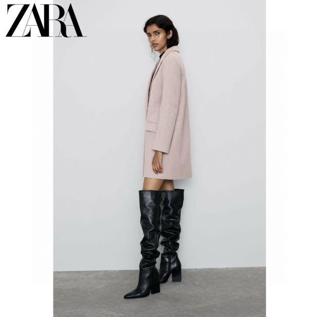 Zara Nude Pink Blazer Coat Jacket For Spring/Autumn/Winter, Women'S  Fashion, Coats, Jackets And Outerwear On Carousell