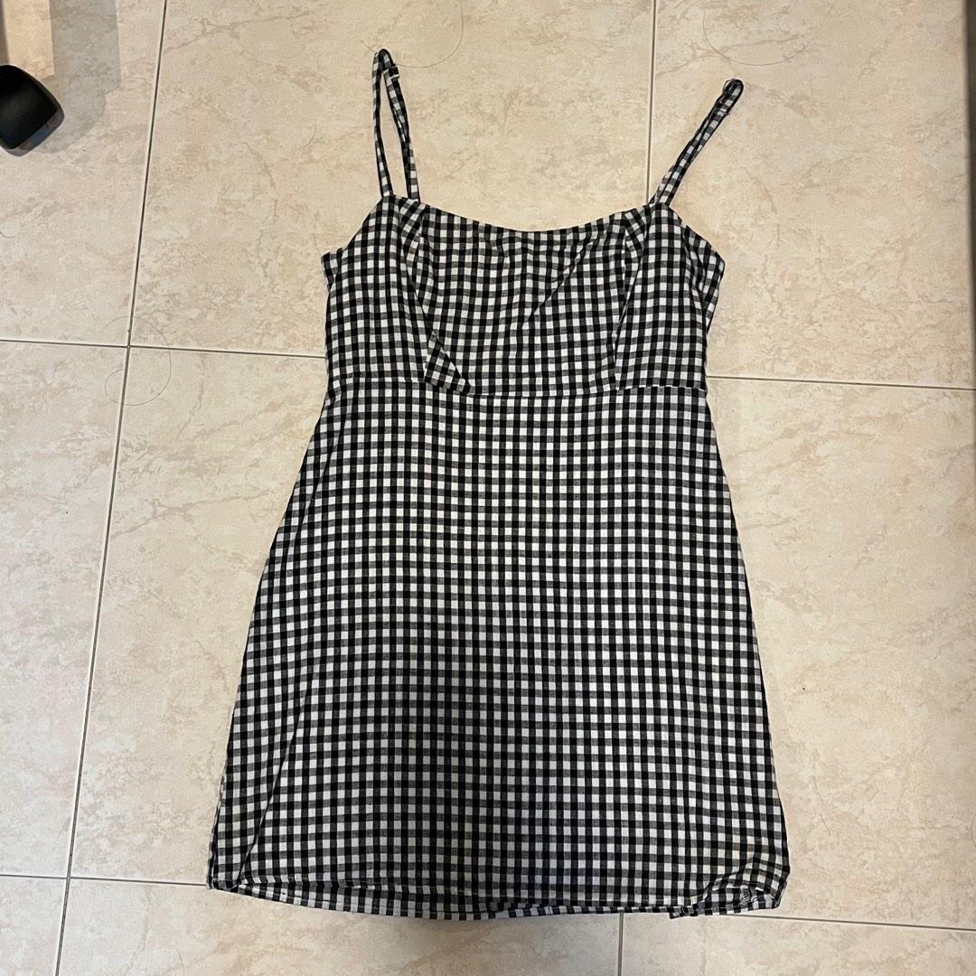 brandy melville gingham dress, Women's Fashion, Dresses & Sets, Dresses