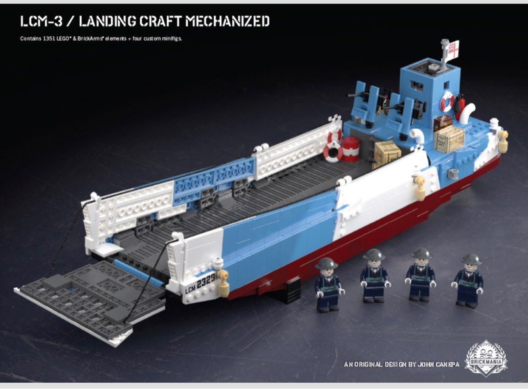 Brickmania ww2 Lego British lcm brickarms, 興趣及遊戲, 玩具 & 遊戲類 - Carousell
