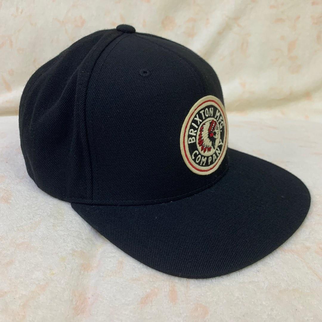 Brixton MFG apachi red indian snapback hat cap