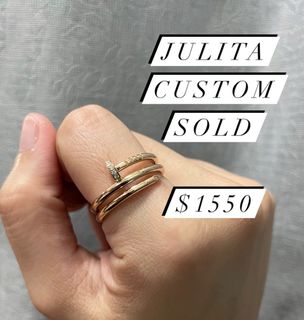 Cartier nail shop head ring