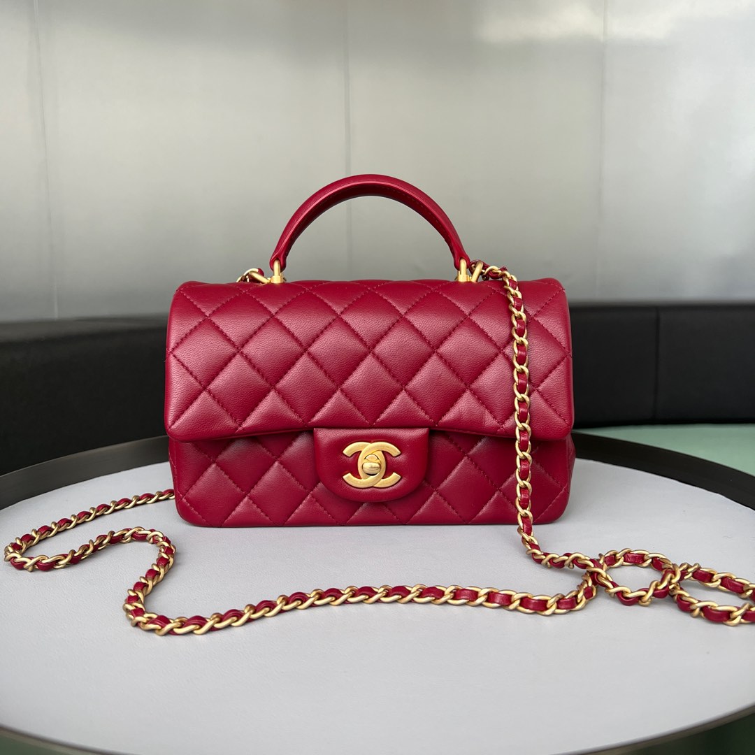 Chanel Mini Rectangular, Luxury, Bags & Wallets on Carousell