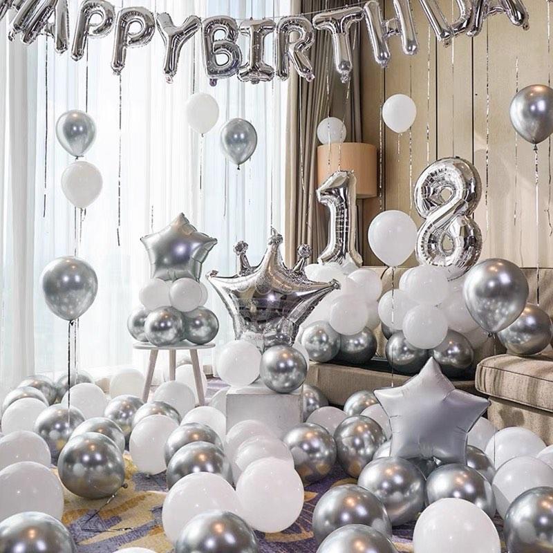 [Cheapest in town] Happy Birthday Party Balloon Decoration #1, Hobbies ...