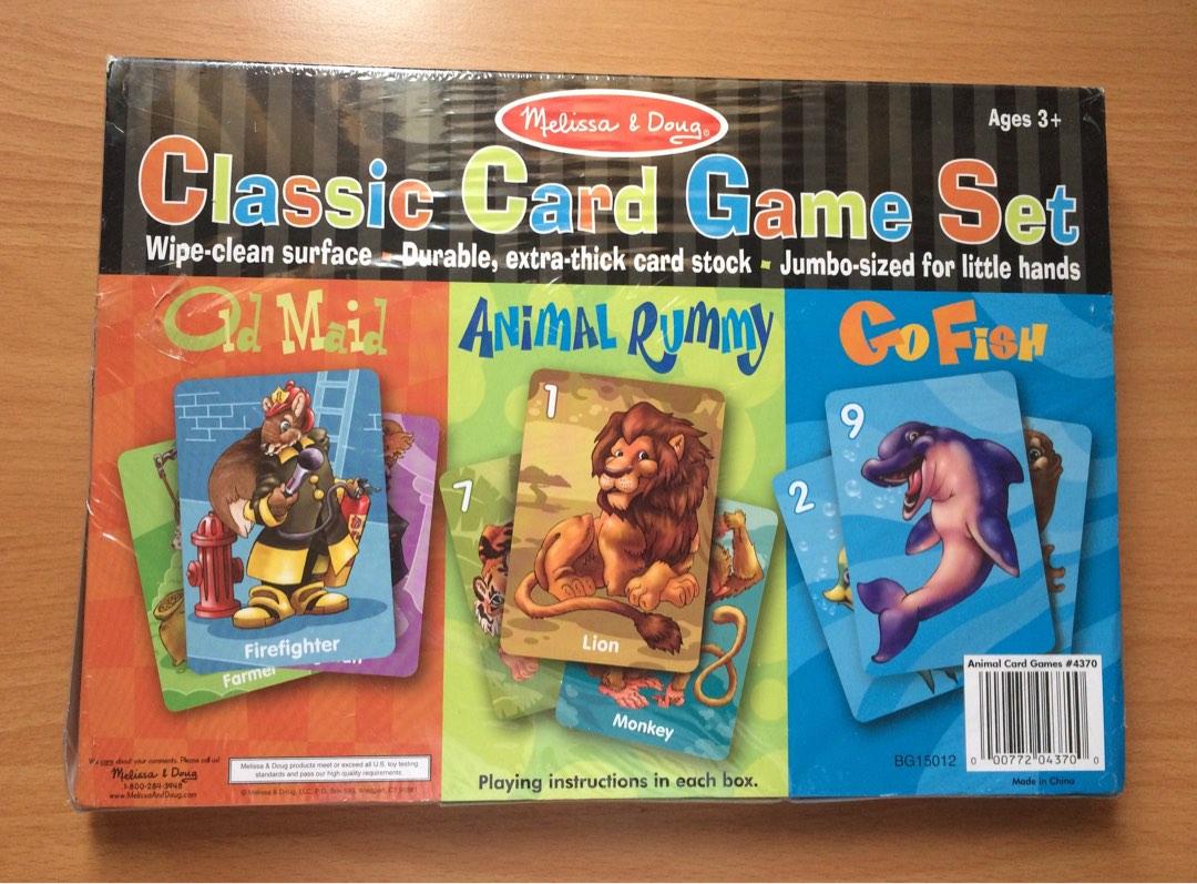 Melissa and doug classic card shop game set