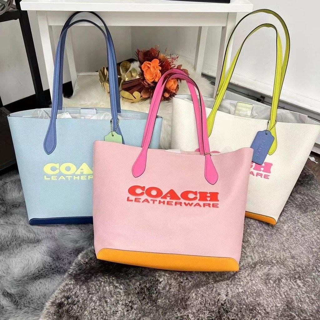 COACH®  Kia Tote In Colorblock