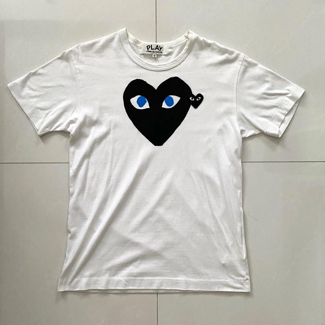 Cdg tee black heart sale
