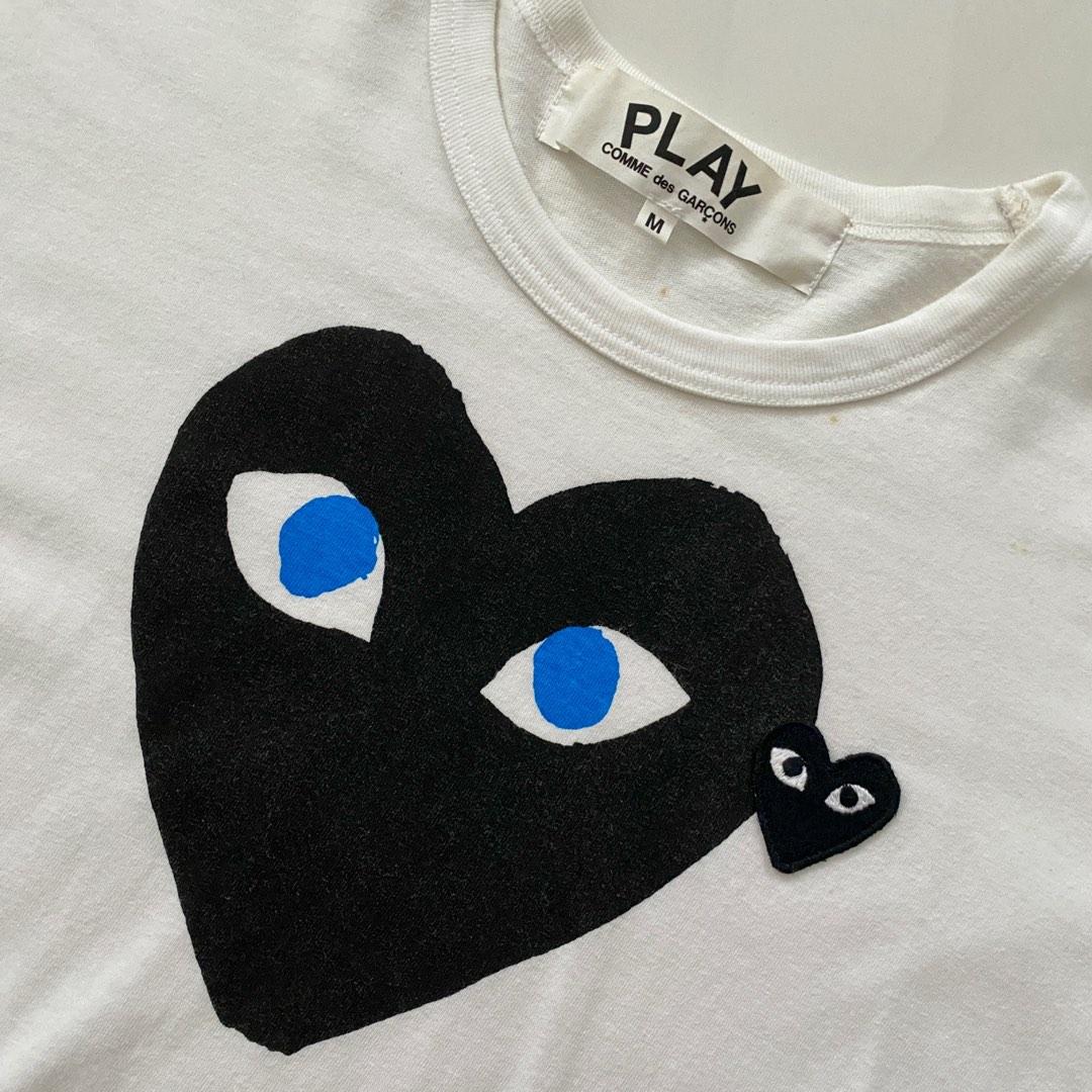 Cdg tee hotsell black heart