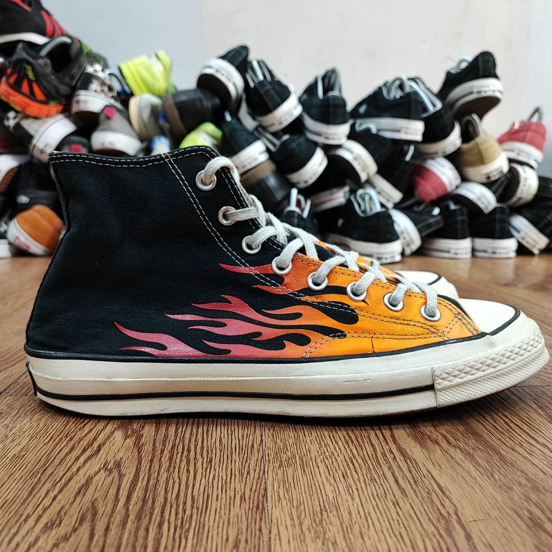 Converse flame high tops clearance