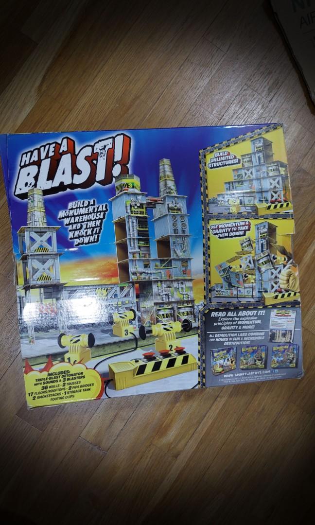 Demolition Lab triple blast warehouse