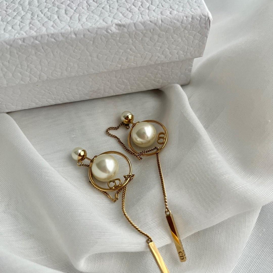 Christian dior tribal earrings discount