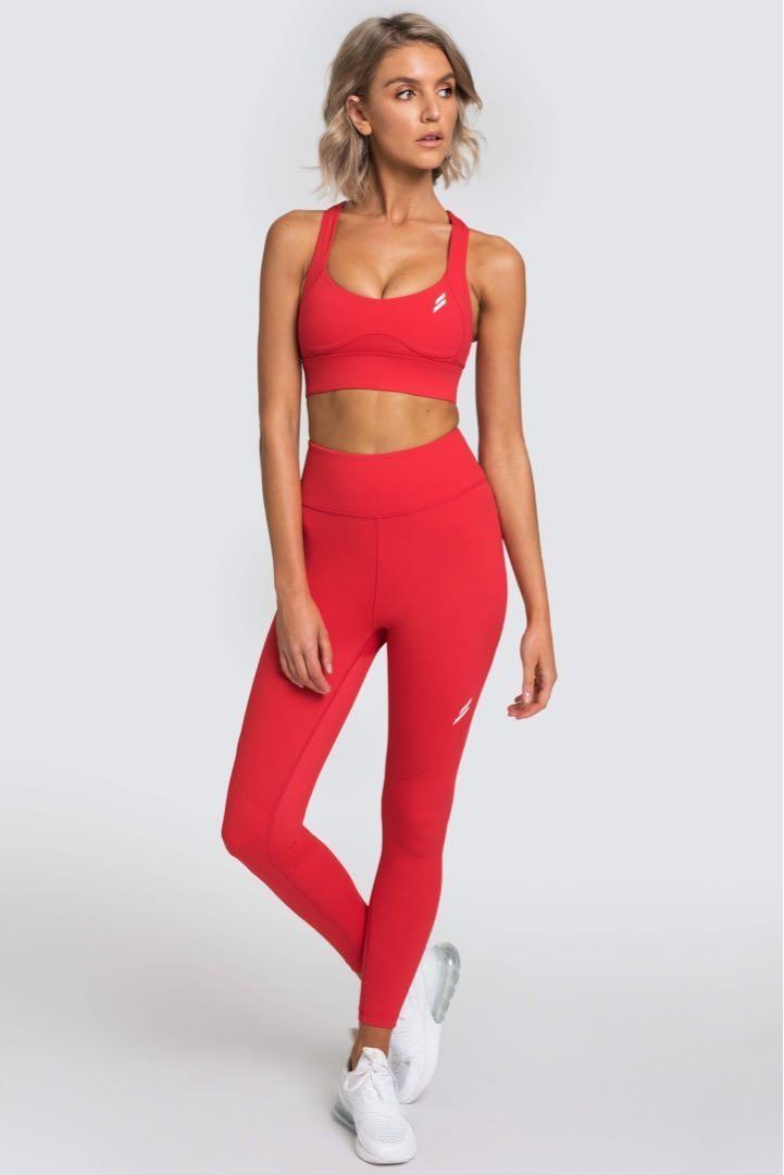 NVGTN Ruby Red Joggers, S, Women's Fashion, Activewear on Carousell