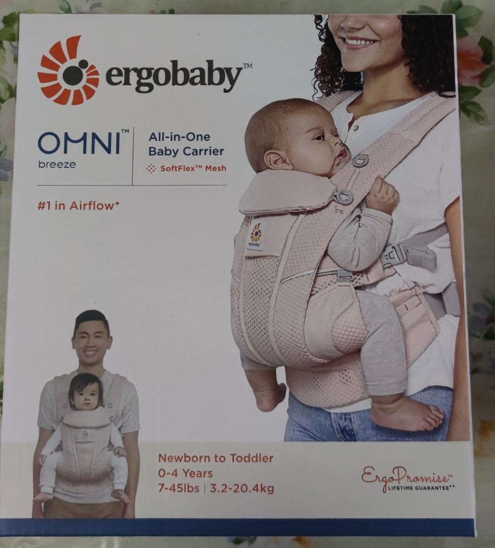 Pink Quartz Ergobaby OMNI Breeze All in One Baby Carrier Babies Kids Going Out Carriers Slings on Carousell