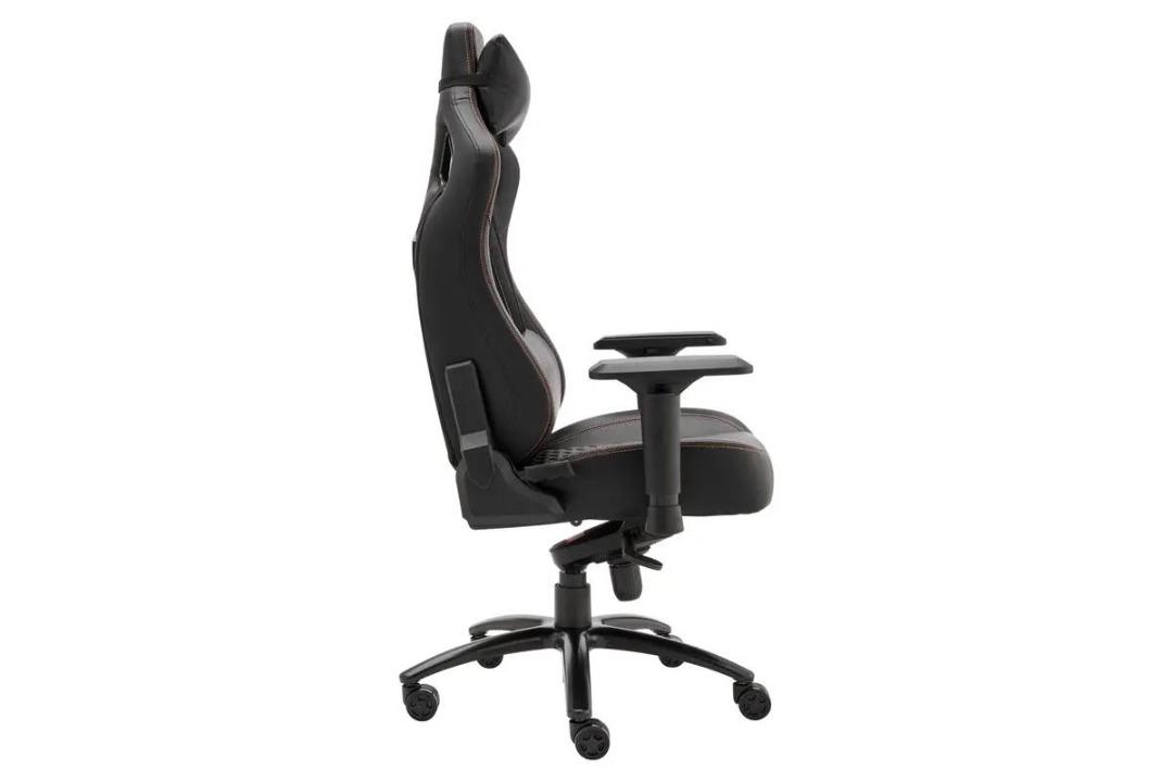 Ergolux Subzero Quilted Premium Gaming Chair Black Furniture