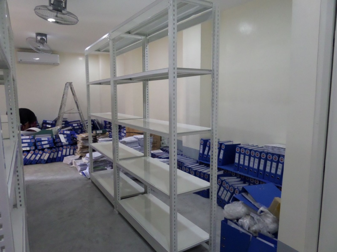 filling cabinet steel shelves standee open shelves, Furniture & Home ...