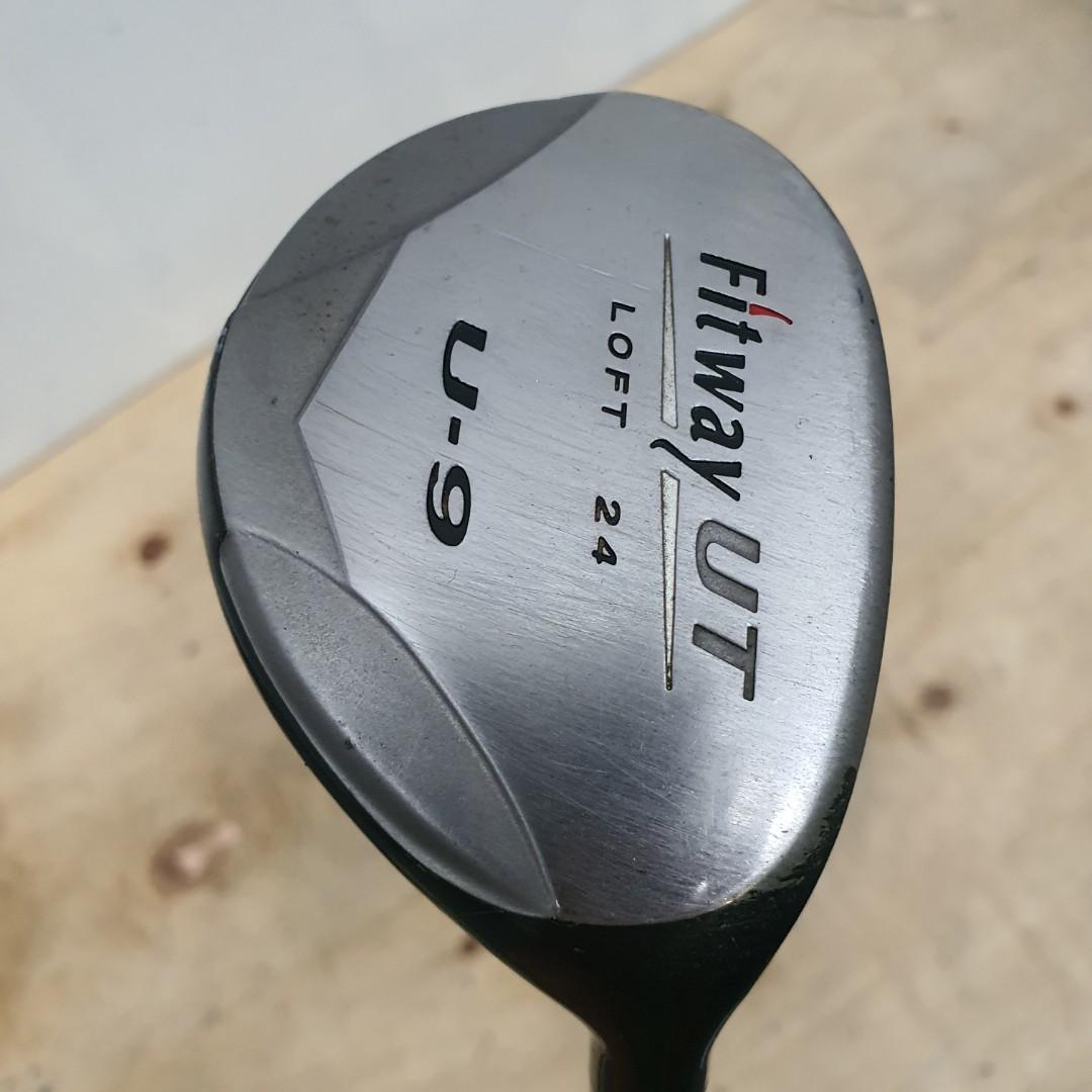 Fitway U 24° 9 Hybrid Regular Graphite Shaft Fitway Grip Fitway U 24° 9 Hybrid Regular Graphite Shaft Fitway Grip