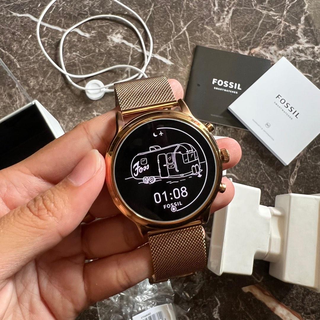 Jam tangan fossil wanita smartwatch new arrivals