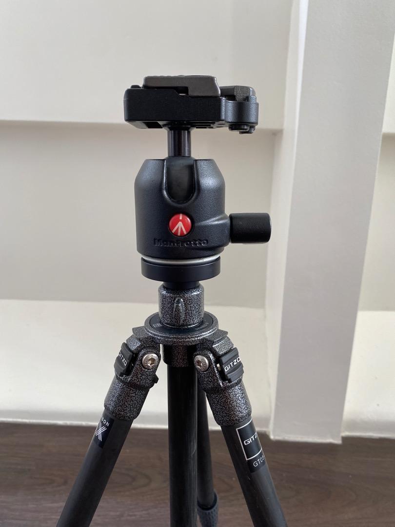 Gitzo GT0541 Tripod + Manfrotto Ball Head 486RC2, Photography