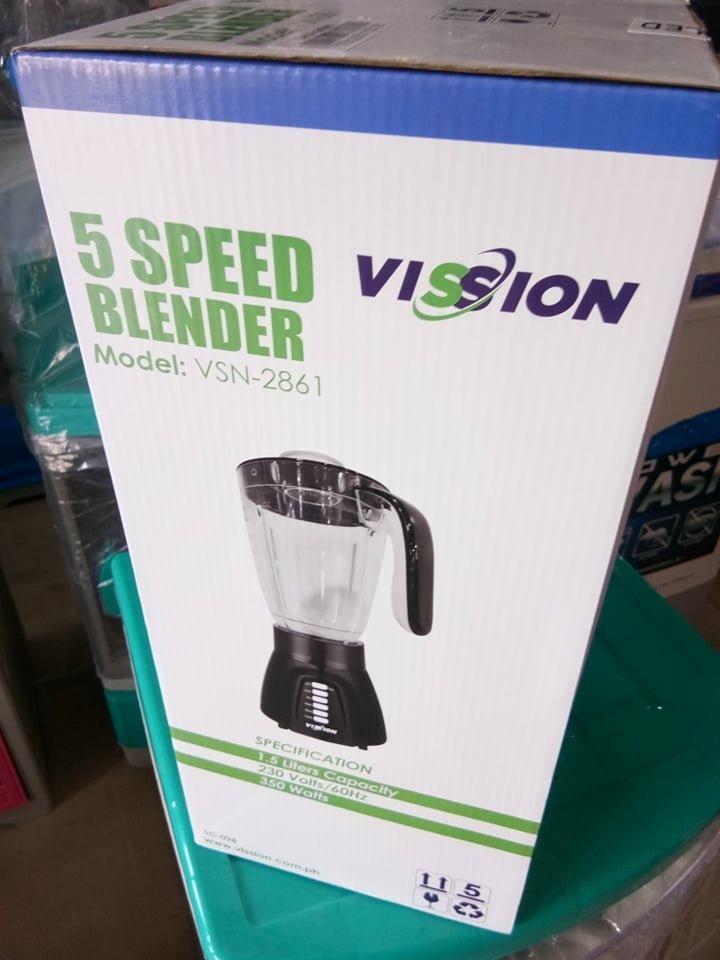 Glass / Plastic Jug Electric Blender 1.5L 5SPEED PULSE FUNCTION