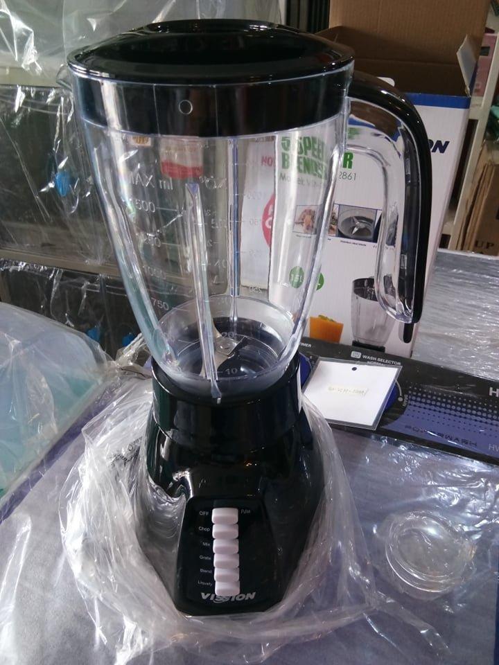 Glass / Plastic Jug Electric Blender 1.5L 5SPEED PULSE FUNCTION