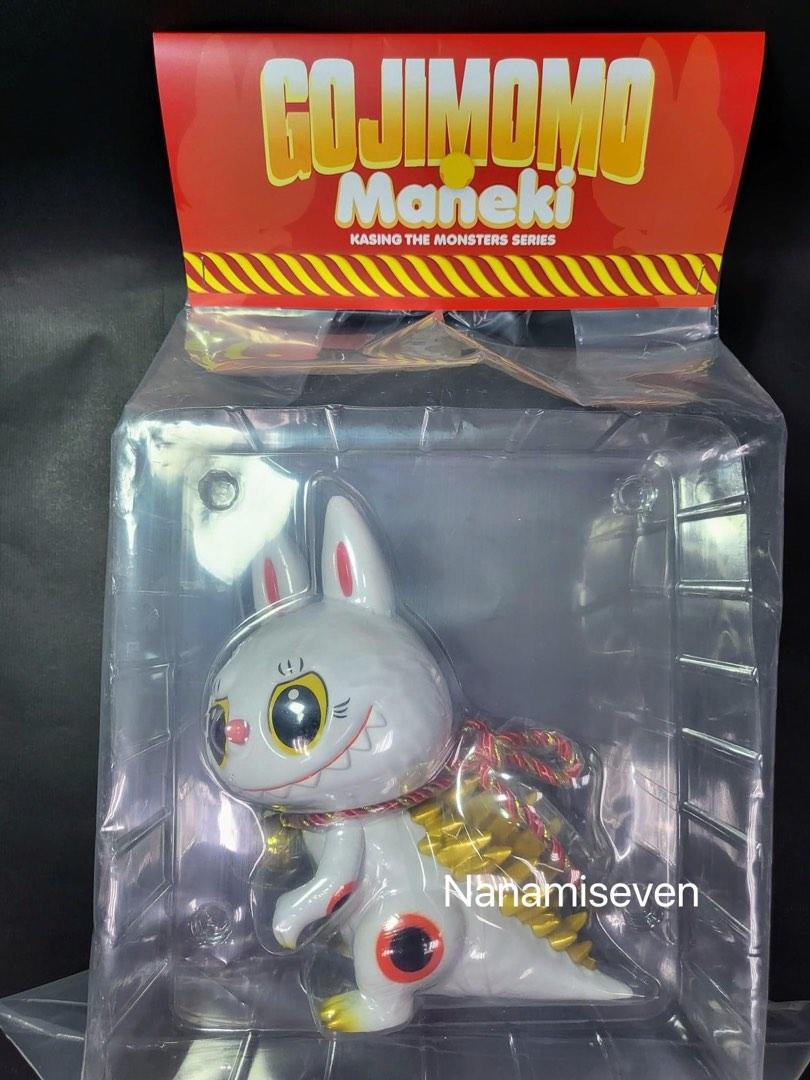 LABUBU ZIMOMO招き猫 HOW2WORK 限定 HOW2WORK Labubu The Little Monsters 4 Zimomo Maneki Black