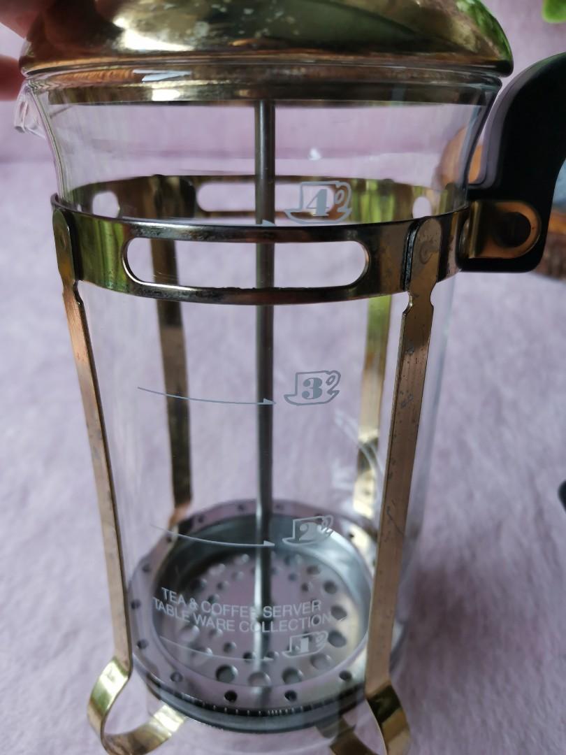 Gold Coffee Press (Category: Coffee & Tea Tableware) located in Talisay. Submitted by enavnai13 (Listing ID 1181828594, Image 2). Description: Gold Coffee Press 1 pc available Tarnished Please swipe to see item measurements 300 + SF #CVTavailable #japansurplusph #stonewareph #stoneware #ceramics #mugs #cups #plates #japanstoneware #japanstoneware #japanceramic #japansurplus #coffeelovers #coffeelover.