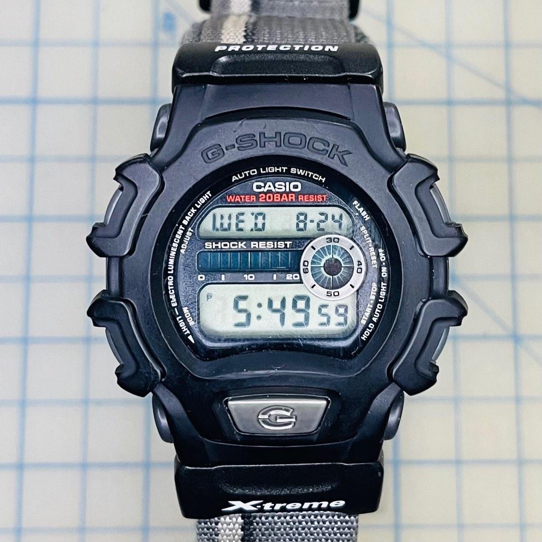 1998 CASIO G-SHOCK DW-004 BD-6T Wristwach G-LIDE - New Old