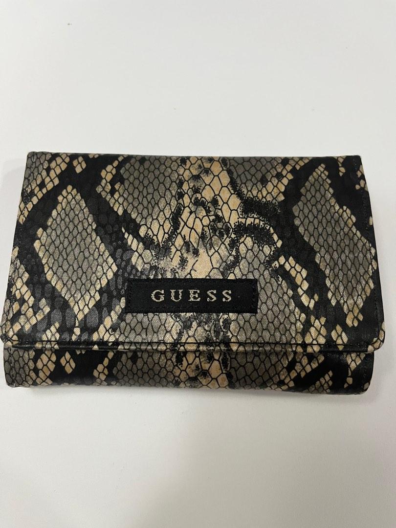Guess snakeskin sale wallet