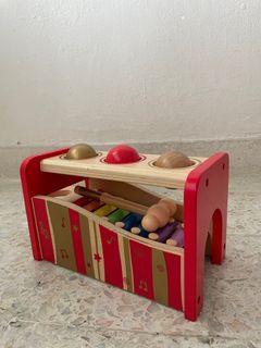 Hape pound and tap xylophone