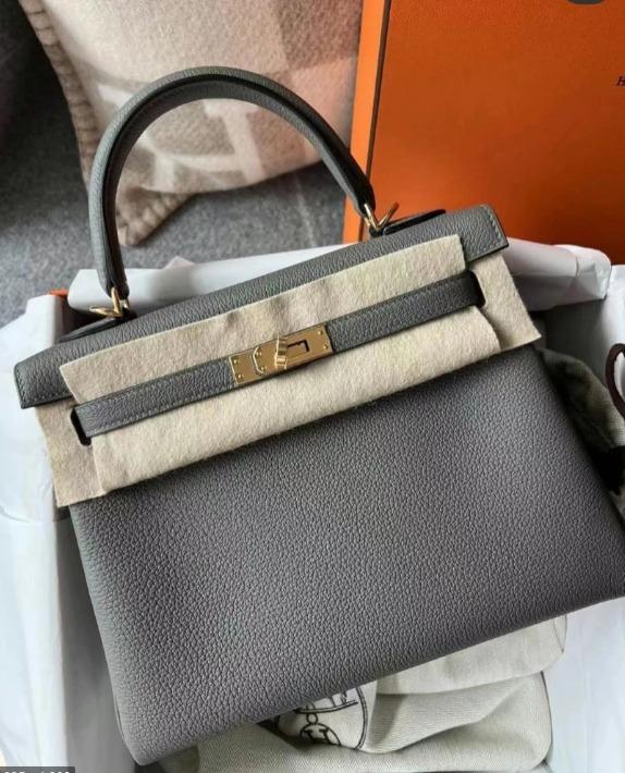 Hermes Gris Meyer Togo Kelly 28 – Season 2 Consign