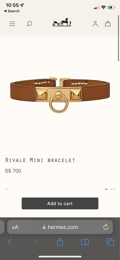 hermes bracelet rivale mini