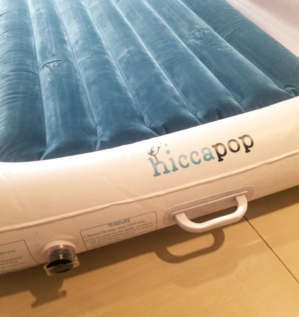Hiccapop Inflatable Toddler Bed ( 62 x 40 x 12 inches ) PLEASE NOTE
