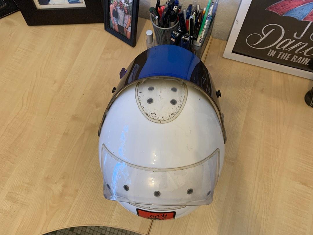 HJC AR 11 Go Kart Helmet, Motorcycles, Motorcycle Apparel on Carousell