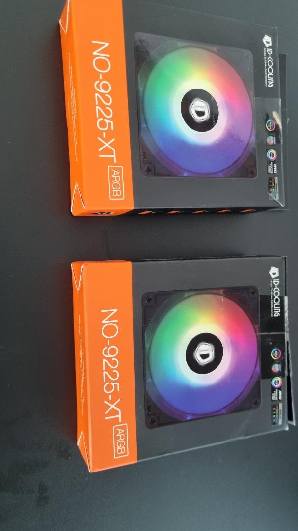 IDCooling HA02 Fan Hub and ARGB Case Fans NO9225XT, Computers