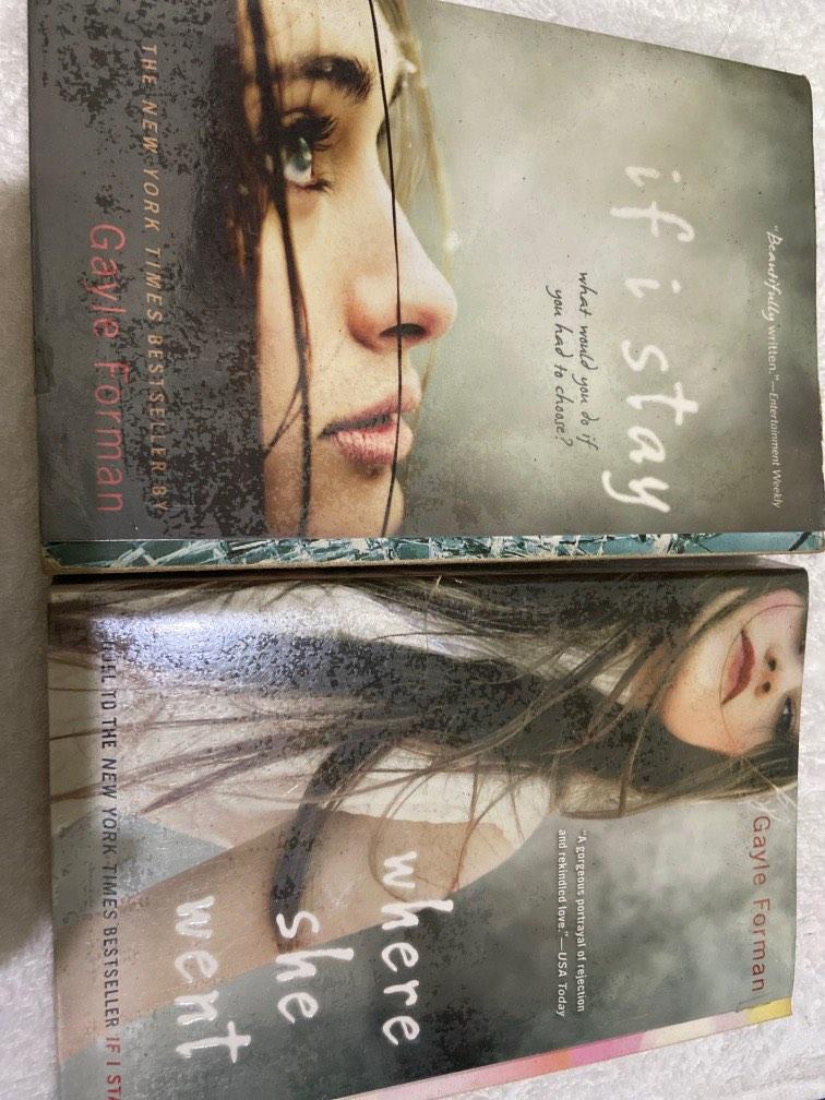 If I stay &amp; Where She Went by Gayle Forman (BUNDLE), Hobbies &amp; Toys ...