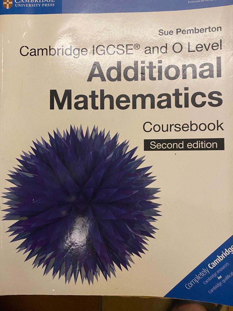Igcse additional mathematics coursebook addmath hobbies toys books