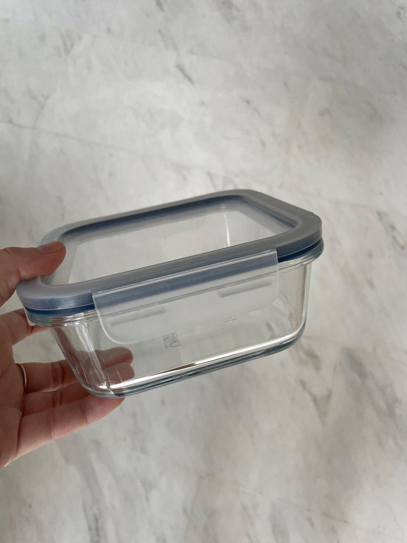 IKEA glass Tupperware (2), Furniture & Home Living, Kitchenware & Tableware, Other Kitchenware