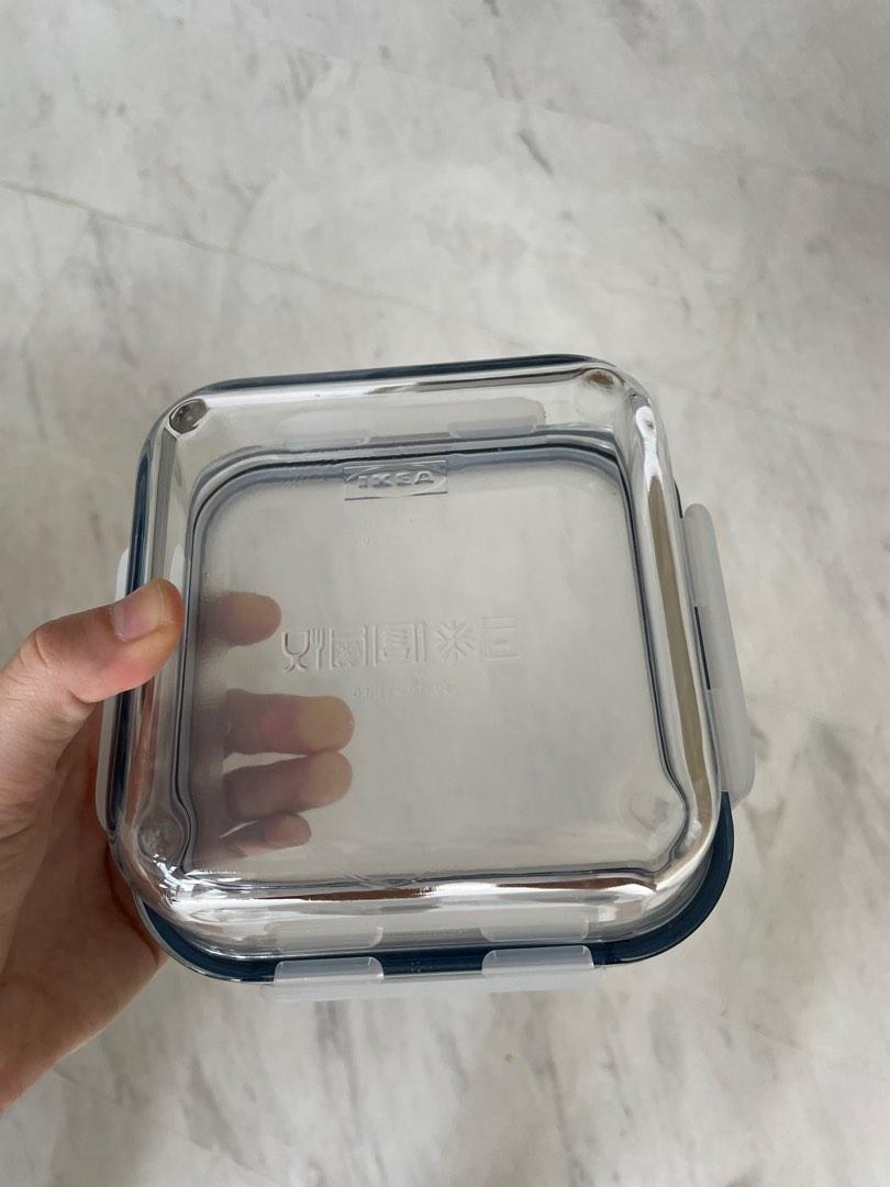 IKEA glass Tupperware (2), Furniture & Home Living, Kitchenware & Tableware, Other Kitchenware
