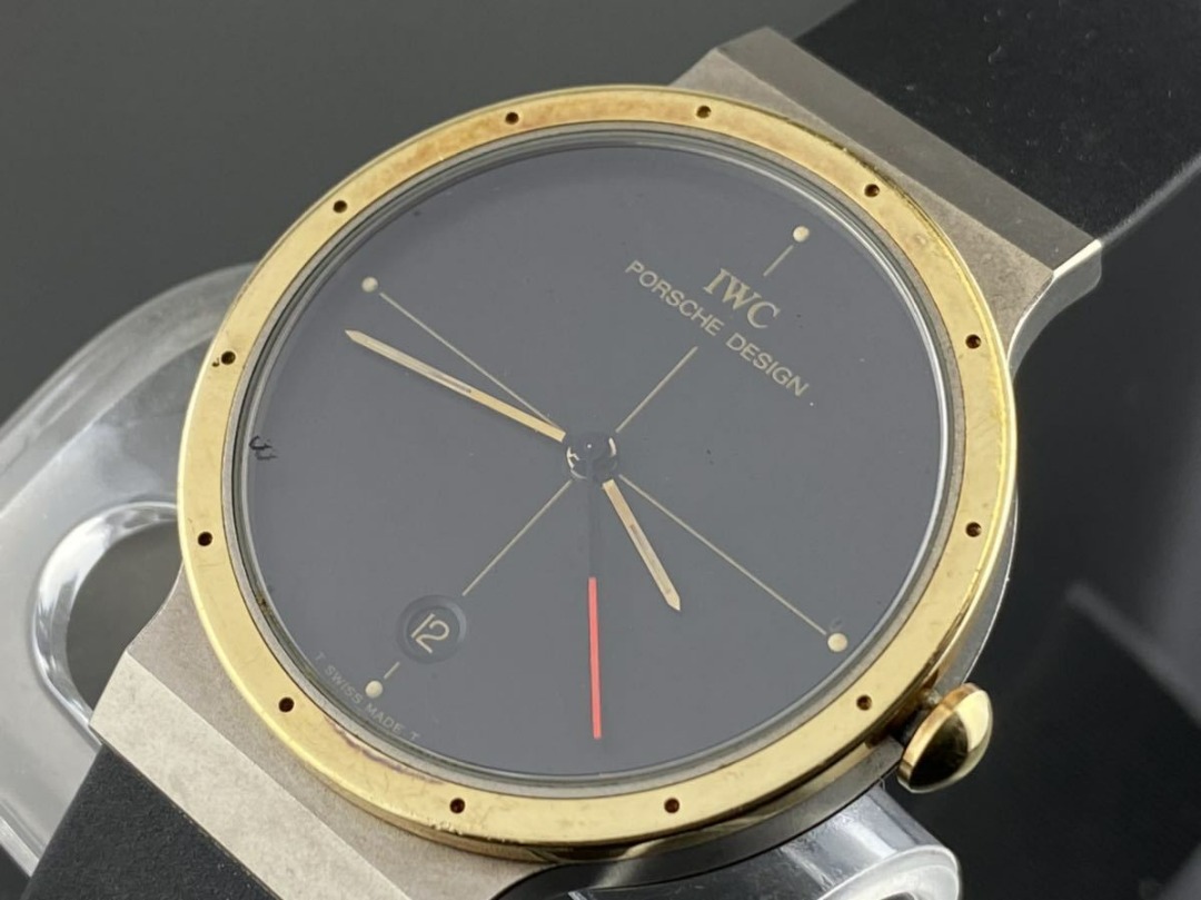 IWC 3330 Porsche design 手錶, 名牌, 手錶 - Carousell