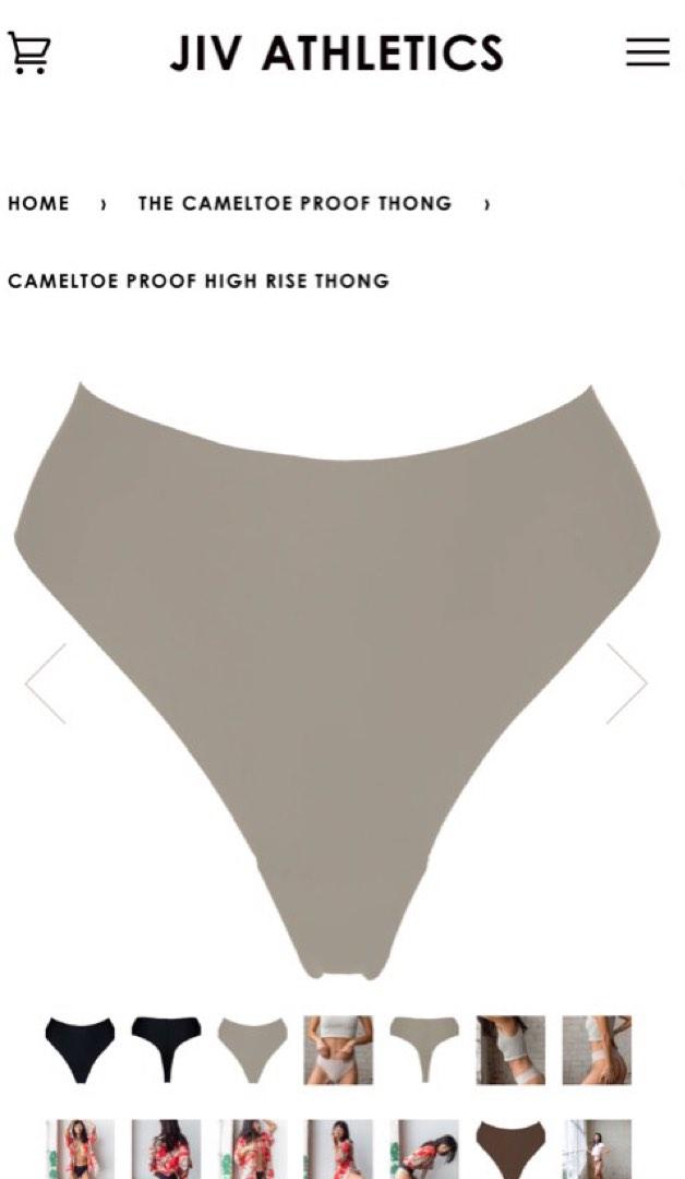 Jiv Athletics Cameltoe Proof High Rise Thongs