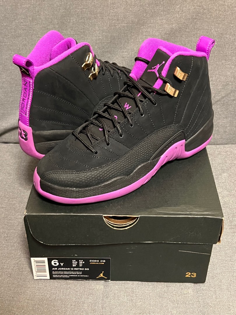 Air jordan 12 retro purple hot sale