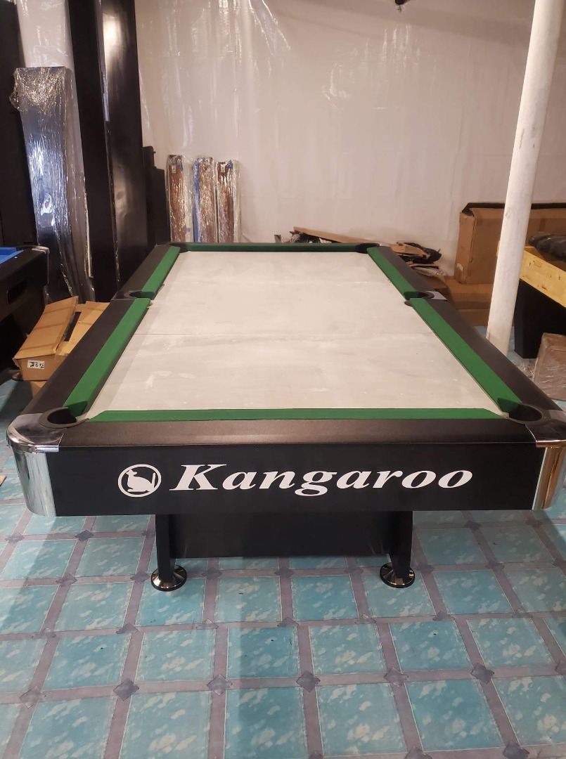 KANGAROO 4x8 SLATE BILLIARD TABLE, Sports Equipment, Sports & Games