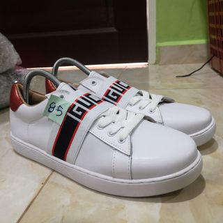 Kasut sport top gucci
