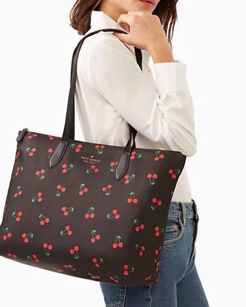 Kate Spade Packable Tote in Cherry