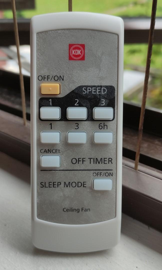 KDK Ceiling Fan Remote Control K11Z1 KDK M11SU KDK R48SP M56QR M56SR