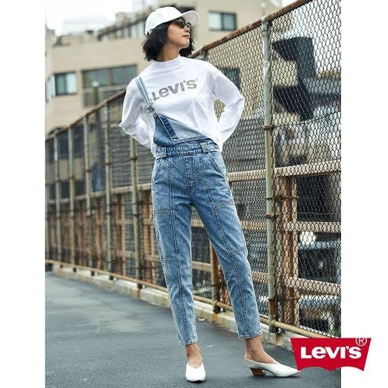 Levis Jumper Womens, Women's Fashion, Bottoms, Other Bottoms on Carousell