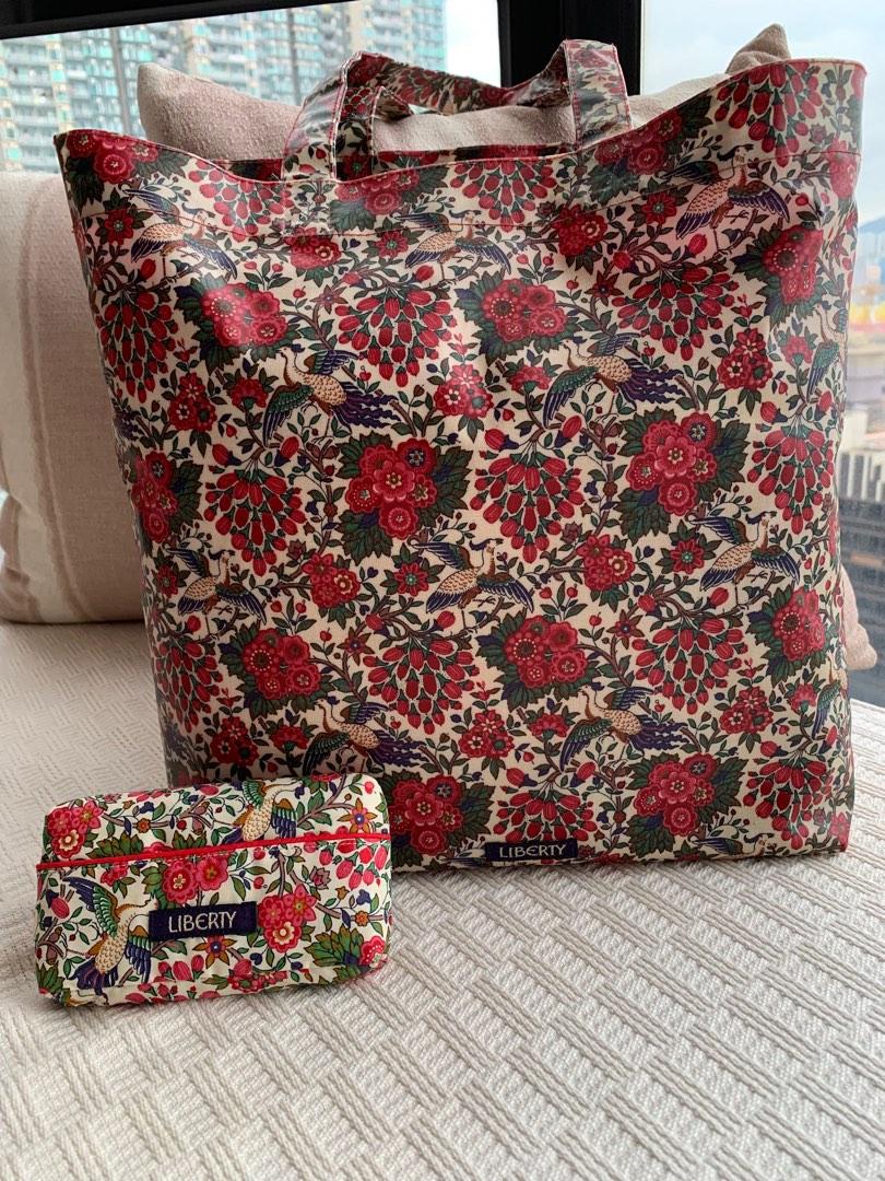 Liberty London shoulder bag tote bag 肩包手袋購物袋, 女裝, 手袋及